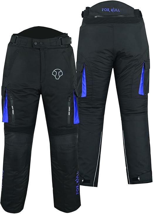 Motorcycle Pants Water Resistant Cordura Textile Fabric for Enduro Motocross Motorbike Riding Armor Pants