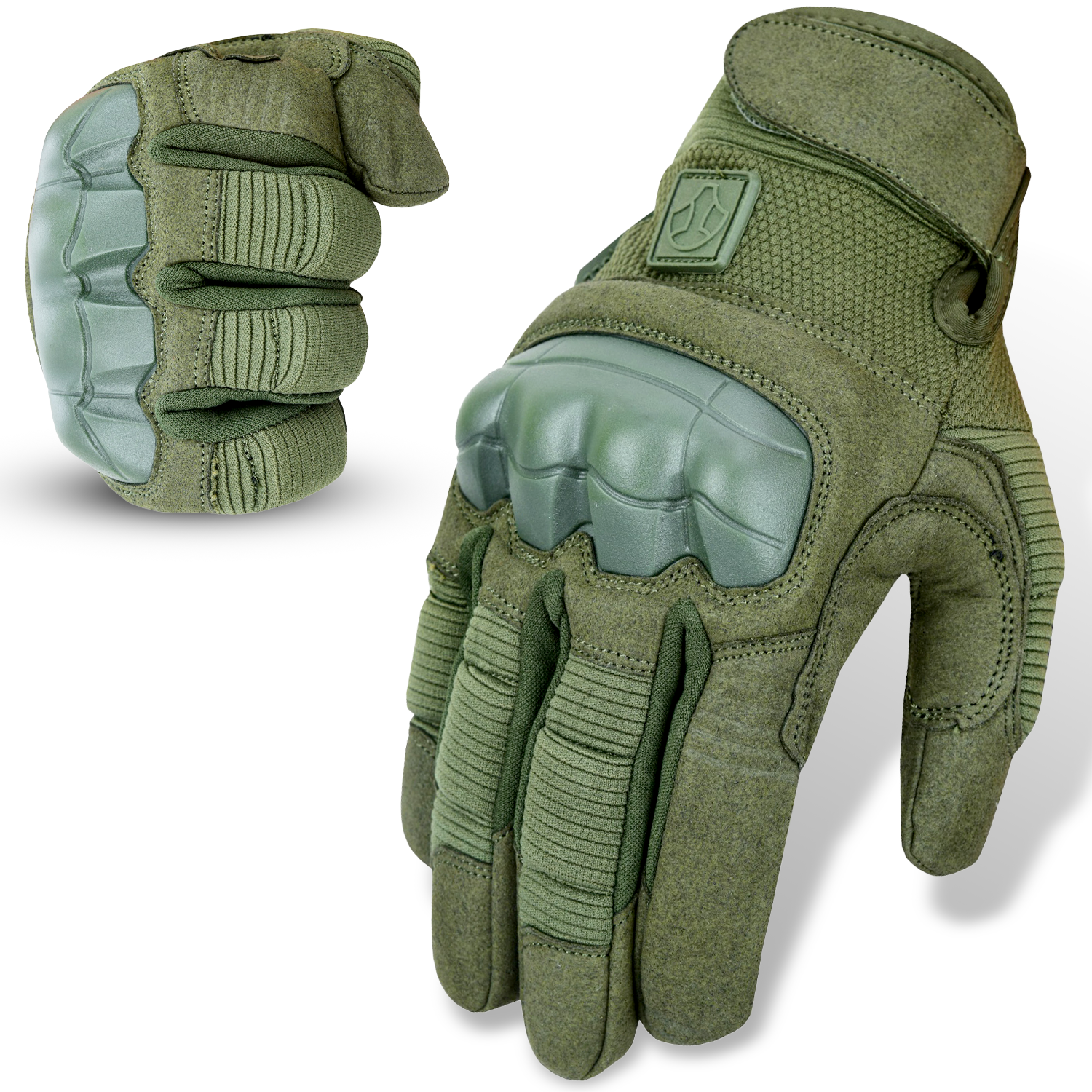 FOXKULL Motorcycle Gloves, Riding, Touring, Cruising, Biker, Palm Protection Slider Motorbike Gloves for Men and Women